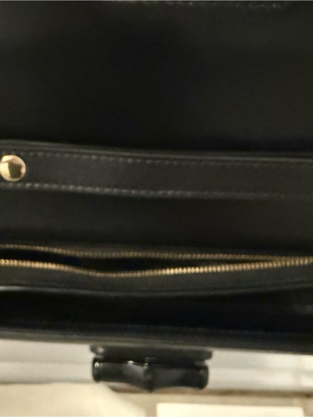 Gucci Bamboo 1947 Diva Small Black Top Handle & Crossbody Bag | New - Picture 10 of 12